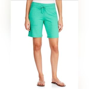 Teal Sweatpant shorts